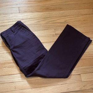 Gap Maroon Khakis Size 6